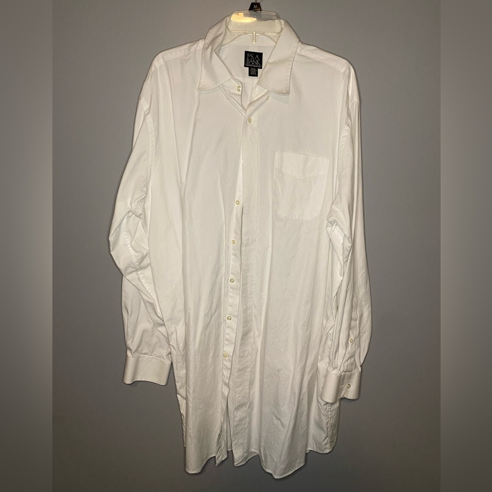 Jos. A Bank Executive Collection White Button Up Shirt
